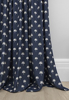 Hanalei, Blue Navy - Made to Measure Curtains